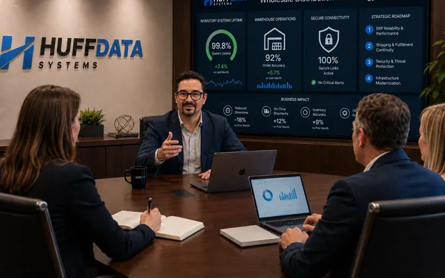 HUFF DATA SYSTEMS Wholesale Distribution Technology Strategy meeting
